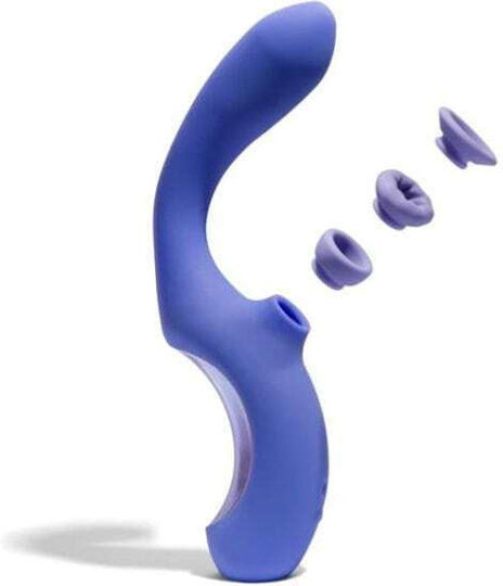 Platanomelon Δονητής Rabbit Μωβ