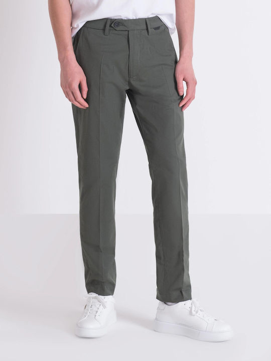 Antony Morato Men's Trousers in Slim Fit Haki