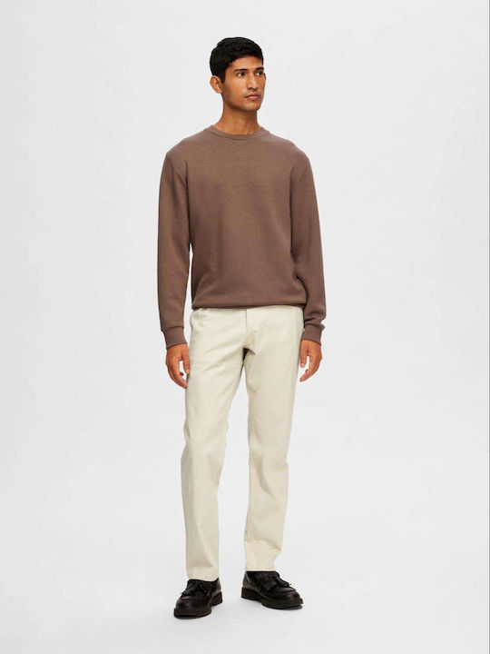 Selected Men's Trousers Beige