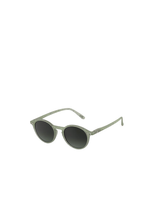 Izipizi Sunglasses with Green Plastic Frame and Green Gradient Lens