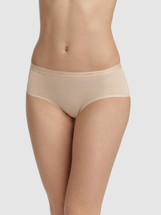 Les Pockets Βαμβακερά Дамско Боксерски 3Pack Розови