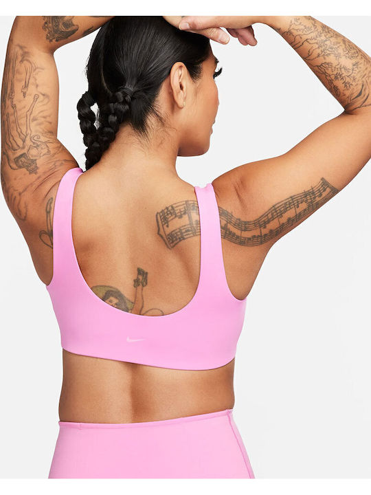 Dri-Fit Alate All U Damen Sport-BH Rosa mit Futter & Leichte Polsterung