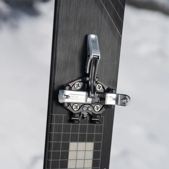 ATK Haute Route 10 Plus Ski Bindings with Brake Width 95mm in Silver Color