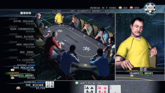 World Series Of Poker 2008: Battle For The Bracelets DS