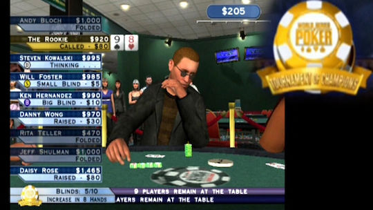 World Series Of Poker 2008: Battle For The Bracelets DS