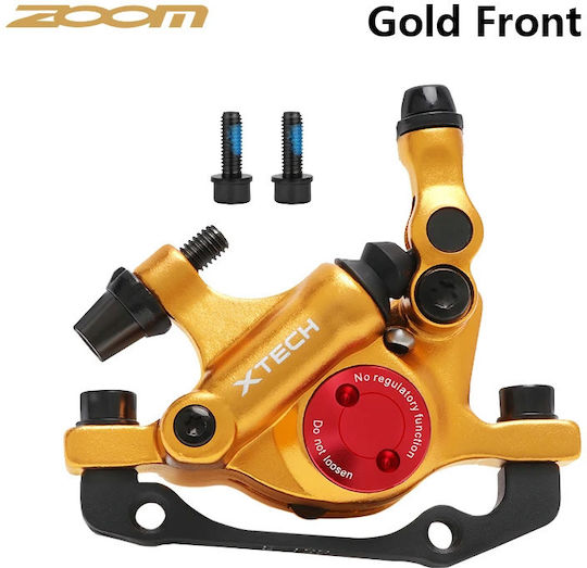 Zoom Hydraulic Brake Caliper Spare Part for Electric Scooter in Gold Color SKT-XM0549