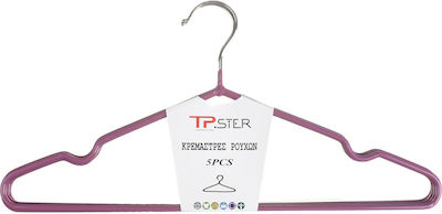 Tpster Umeraș pentru Haine Violet 30927 5buc