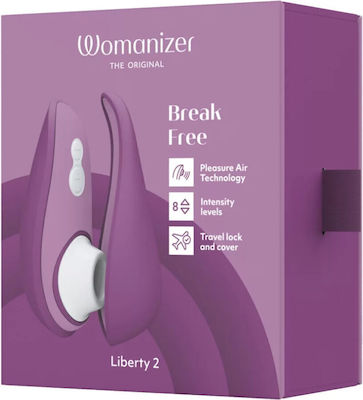 Womanizer Sauger Vagina mit Vibration Lila