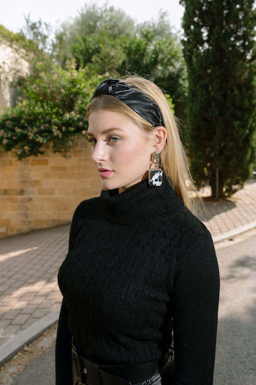Achilleas Accessories Στέκα Μαλλιών Μαύρη