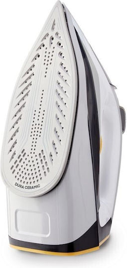 Izzy IZ-1107 Steam Iron 2800W with Ceramic Plate and Continuous Steam Supply 50g/min