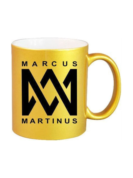 Marcus & Martinus Cană Ceramică Verde 325ml