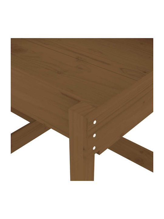 Kids Table made of Wood Brown vidaXL