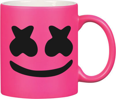 Marshmello Dj Mug Ceramic Orange 325ml