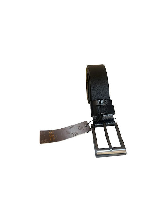 SBC Leather Belt (4cm width) 3000 Black