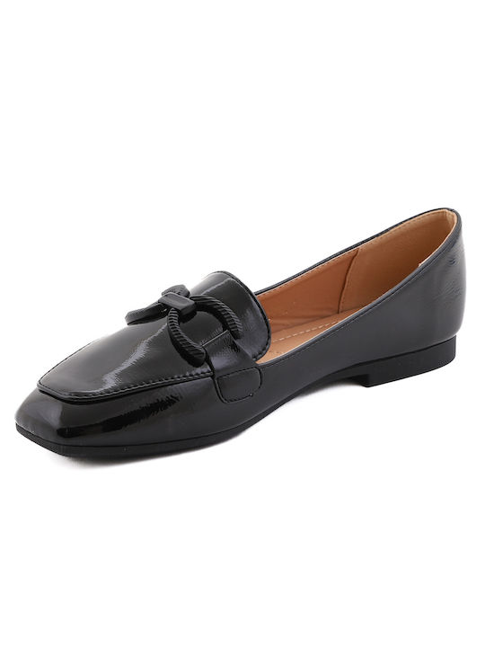 VOI & NOI - Moccasin, BLACK PATENT LEATHER, 413-248-000