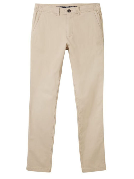 Hose Chino in Schlanker Passform Ecru
