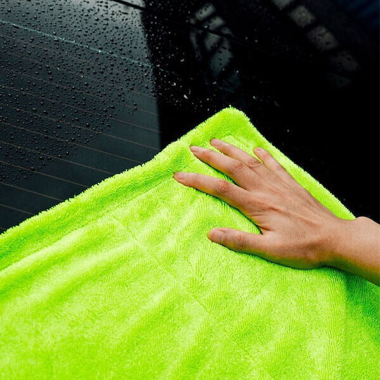 Maxshine Twisted Loop Cloth Microfiber Drying for Body Car 1600gsm Green 73x73cm