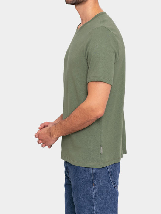 3Guys Herren T-Shirt Kurzarm Grün