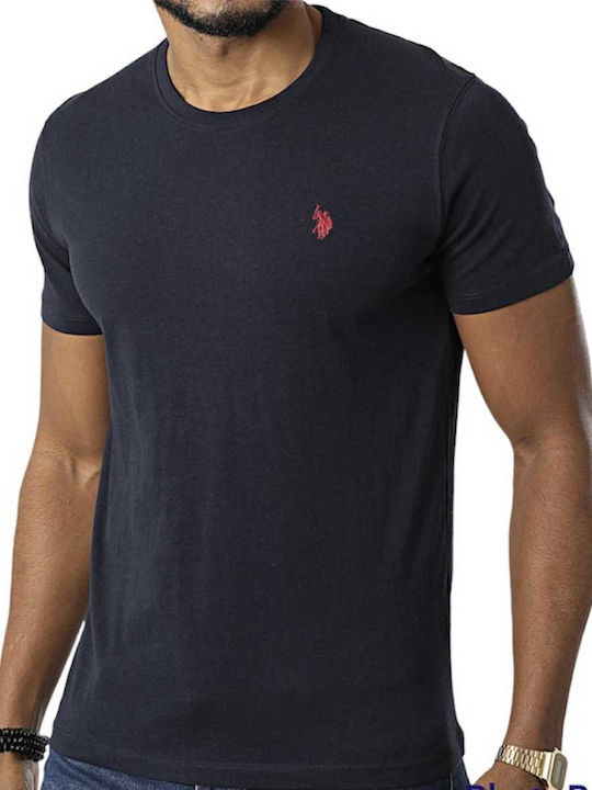 U.S. Polo Assn. Herren T-Shirt Kurzarm Marineblau