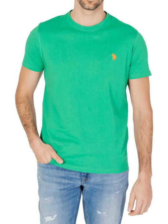 U.S. Polo Assn. Ανδρικό T-shirt Κοντομάνικο Πράσινο