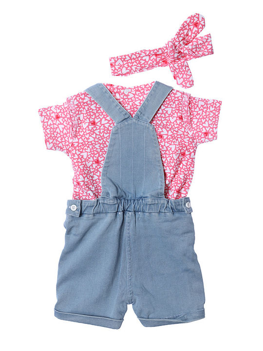 Babybol Kinder Set mit Shorts Sommer 2Stück Jean