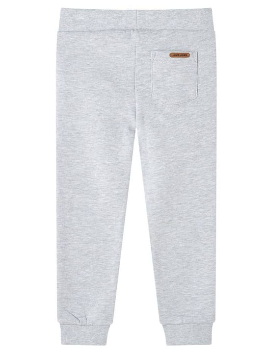 vidaXL Copilăresc Pantalon de Trening Grey 1buc