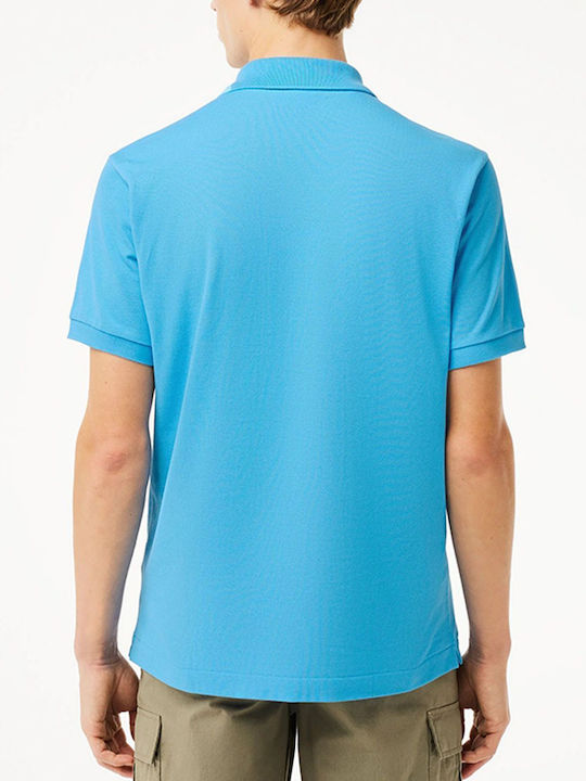 Lacoste Polo Short Sleeve Blouse Light Blue