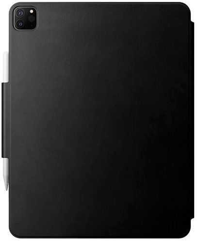 Nomad Folio Flip Cover Δερμάτινη Ανθεκτική με Πληκτρολόγιο στα Αγγλικά US Μαύρη (iPad Pro 2015 12.9")