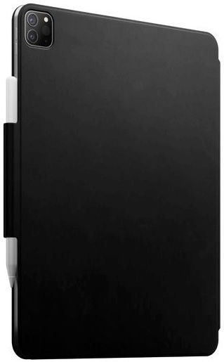 Nomad Folio Flip Cover Δερμάτινη Ανθεκτική με Πληκτρολόγιο στα Αγγλικά US Μαύρη (iPad Pro 2015 12.9")