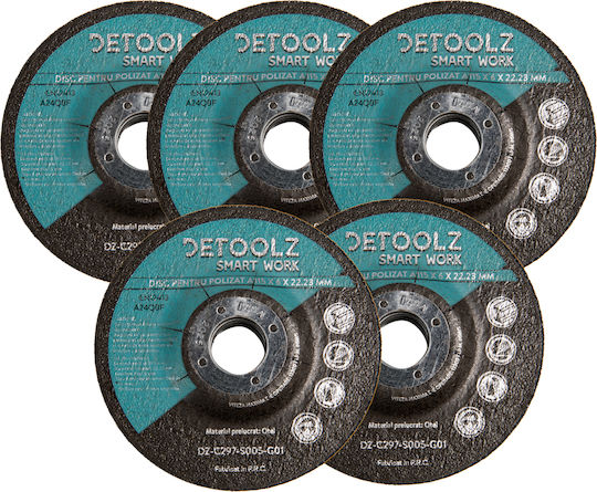 Detoolz Disc de șlefuire 115mm