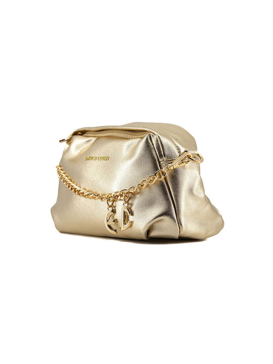 Enrico Coveri Damen Tasche Schulter Gold