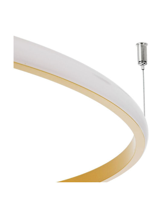 GloboStar Verona Таванно осветление 60бр Златист с Вграден LED