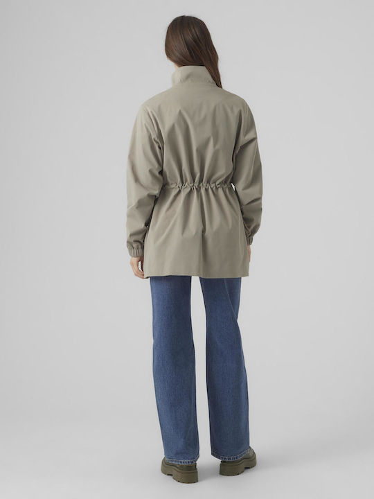 Vero Moda Women's Short Lifestyle Jacket for Winter Green