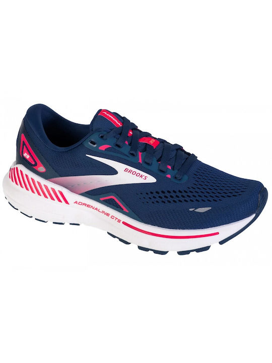 Brooks Adrenaline Gts 23 Γυναικεία Αθλητικά Παπούτσια για Προπόνηση & Γυμναστήριο Μπλε