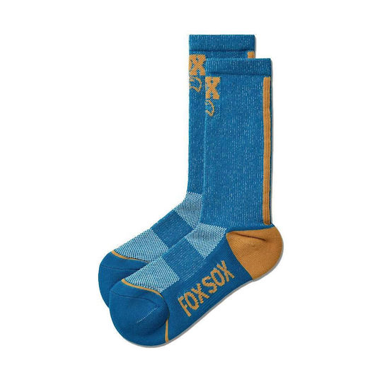 Fox Transfer Coolmax Cycling Socks Blue