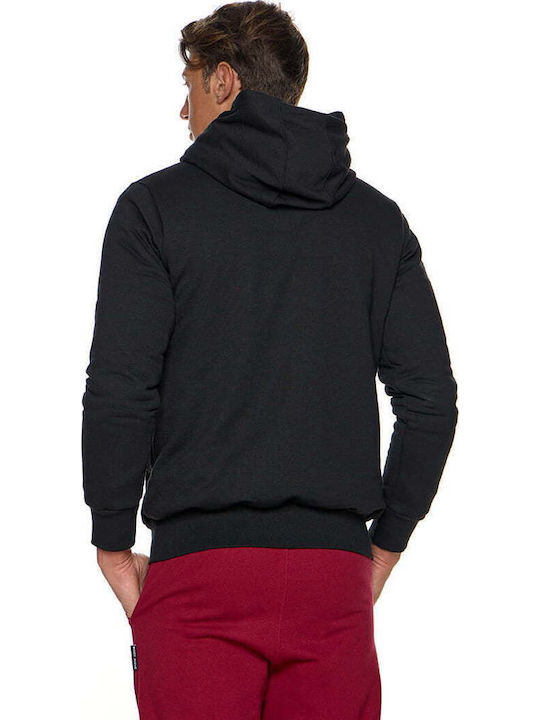 Cardigan with Hood Black