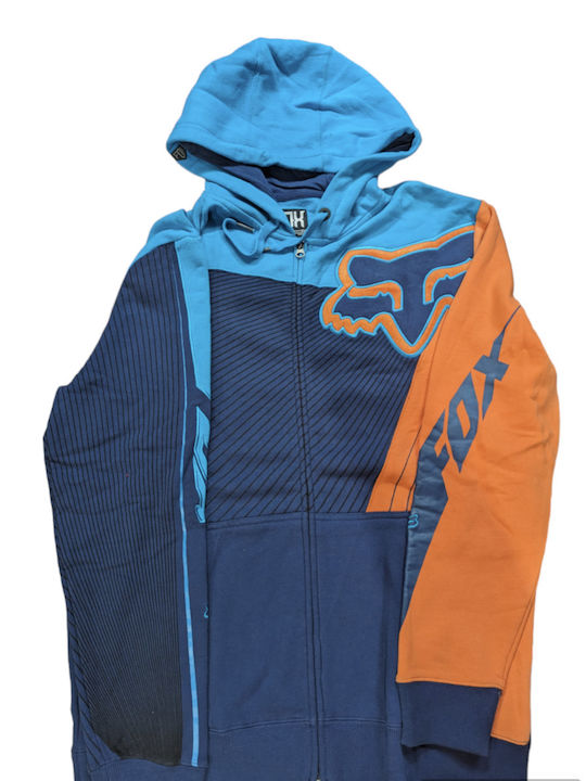 Flicht Ανδρική Ζακέτα Fleece Μπλε