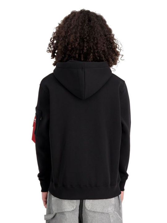 Alpha Industries Hoody Black