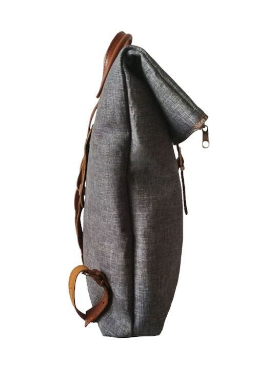 Alta Gusto Leder Damen Tasche Rucksack Gray