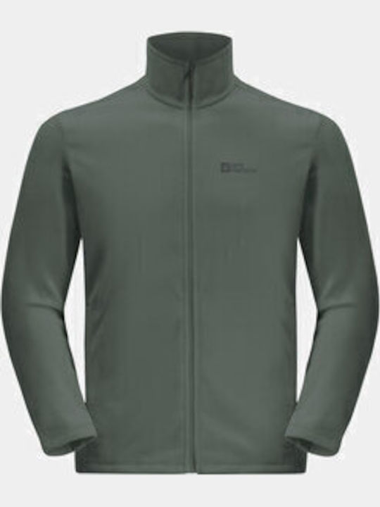 Ανδρική Ζακέτα Fleece Πράσινο