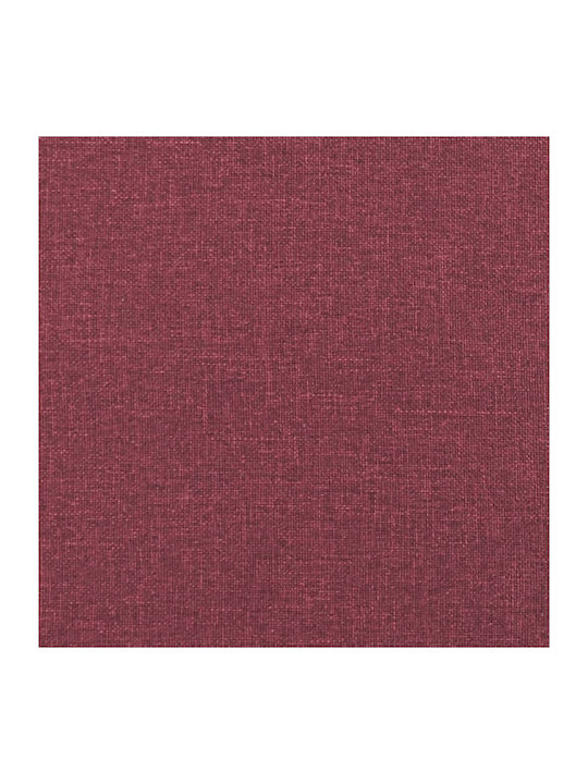 Relaxsessel Friseurwaschbecken mit Fußhocker Burgundisch 66x89x96cm