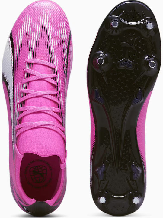 PUMA Match Pantofi de Fotbal cu crampoane Roz