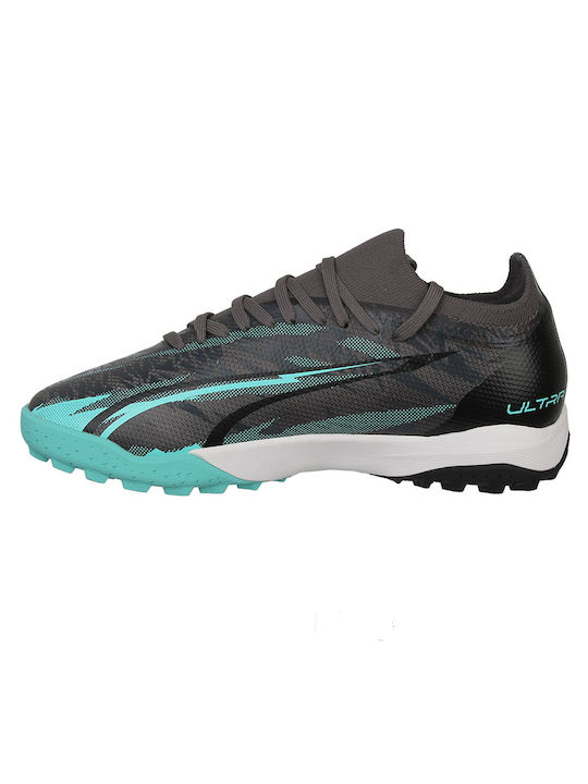 Puma Ultra Match TT Low Football Shoes with Molded Cleats Black