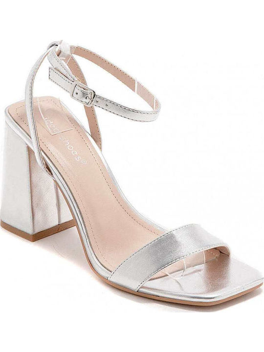 Sandalen Silber