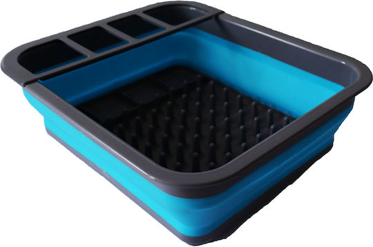 Koopman Scurgător De Chiuvetă Din Plastic Albastru 52x38x32cm