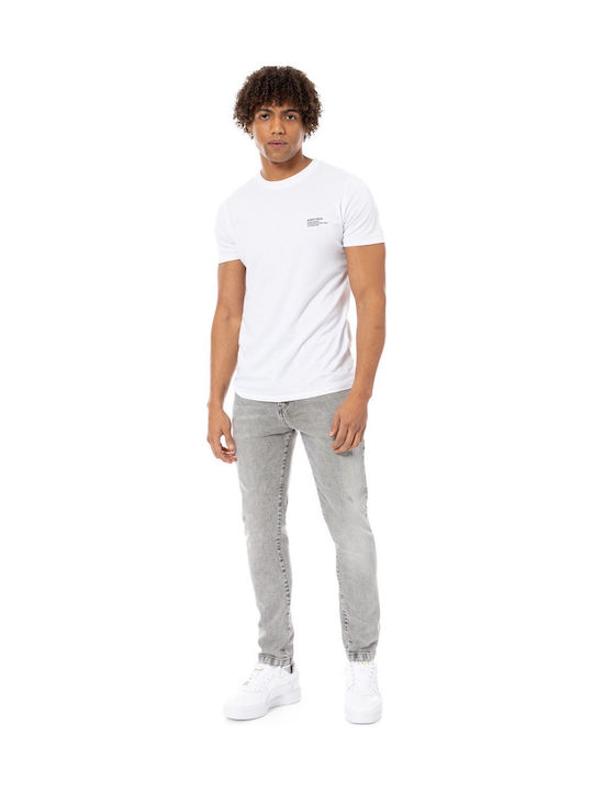 Men's Jeans Pants Elastic Gray