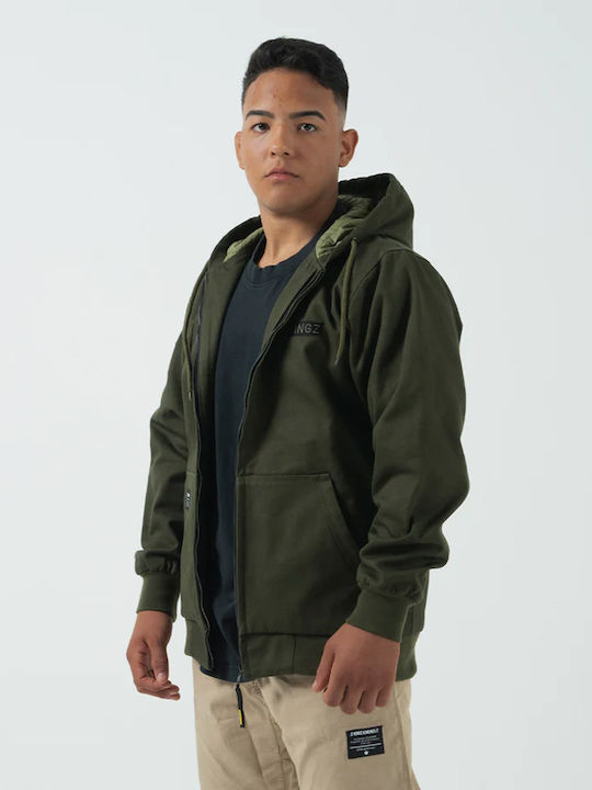 Kingz Men's Winter Jacket Green