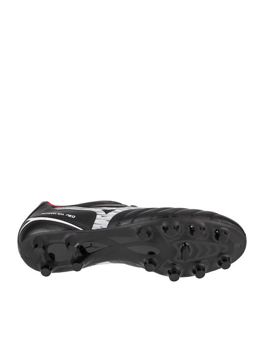 Mizuno Monarcida Neo Iii Select Md Ποδοσφαιρικά Παπούτσια με Τάπες Μαύρα