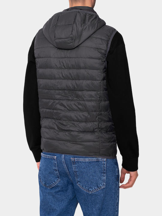Αμάνικο Μπουφάν Puffer Γκρι