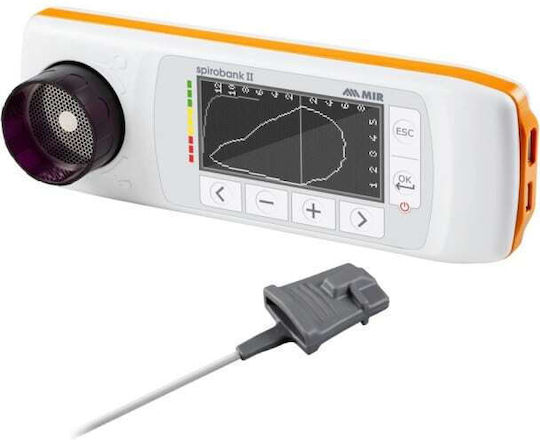 MIR Spirobank Ii Advanced Spirometer with Screen & USB / Bluetooth Connectivity